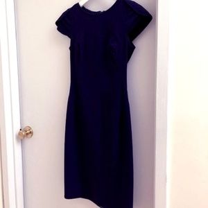 DSQUARED2 Navy Dress with Amazing Back Detail